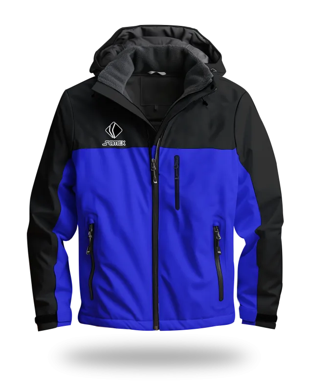 ChaquetasParka Corporativa negro y azul