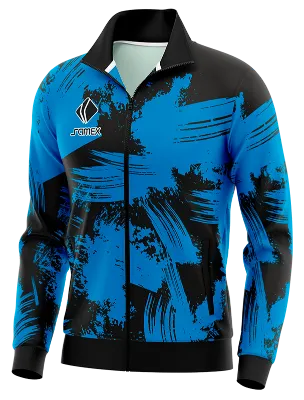 BUZO DEPORTIVO PERSONALIZADO BUZO ARGENTINA CONCEPT NEGRO - CELESTE COD: 0011 .