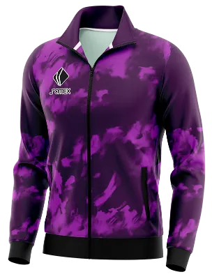 BUZO DEPORTIVO PERSONALIZADO BUZO PARIS SAINT GERMAIN MORADO COD: 0033 .