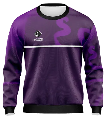BUZO DEPORTIVO CUELLO REDONDO PERSONALIZADO BUZO INDEPENDIENTE DEL VALLE THIRD KIT 2022 MORADO COD: 0006 .