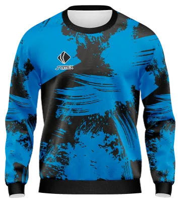 BUZO DEPORTIVO CUELLO REDONDO PERSONALIZADO BUZO ARGENTINA CONCEPT NEGRO - CELESTE COD: 0011 .
