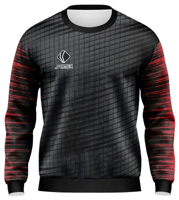 BUZO DEPORTIVO CUELLO REDONDO PERSONALIZADO BUZO HOUSTON ROCKET CONCEPT-MLS-NIKE NEGRO - LINEAS - GRIS COD: 0017 .