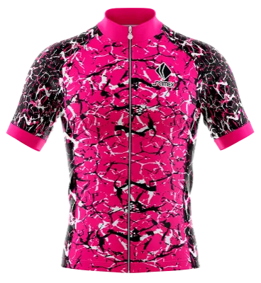 TRICOTA CICLISMO CAMISETA CICLISMO ROSADO - NEGRO - BLANCO - CAMUFLAJE COD: 0076 .