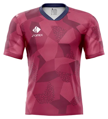 CAMISETA DE FUTBOL COD. 011 BARCELONA 2017 -2018 III MORADO ABSTRACTO