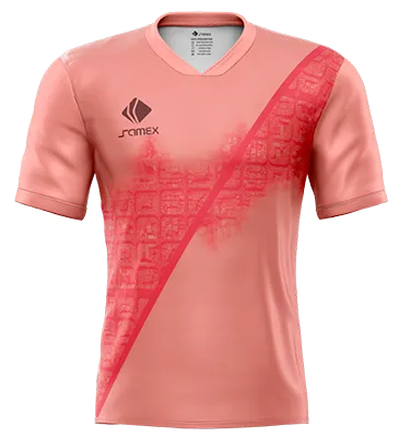 CAMISETA DE FUTBOL COD. 018 BARCELONA 2018-19 NIKE - ROSADO - CIUDAD PANORAMICA