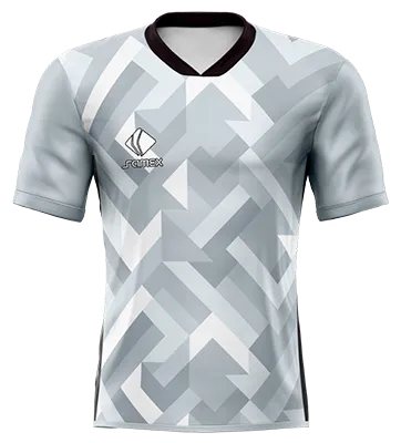 CAMISETA DE FUTBOL COD. 047 CHELSEA EDITION II BLANCO - FRANJAS GRIS