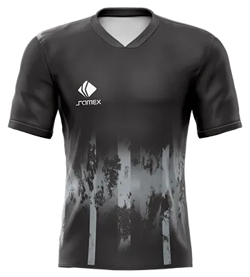 CAMISETA DE FUTBOL COD. 062 PSG ENTRENAMIENTO 2016 NEGRO - GRUNGE GRIS
