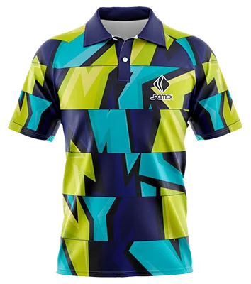 CAMISETA TENNIS CUELLO CAMISERO COD 0043 AZUL - TURQUESA -VERDE -CUADROS.