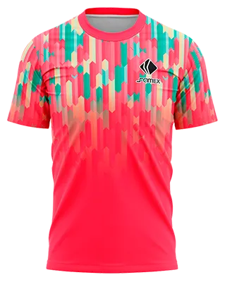 Camisetas Running Cod 0036 ROSADO - FIGURAS - AMARILLO - VERDE .