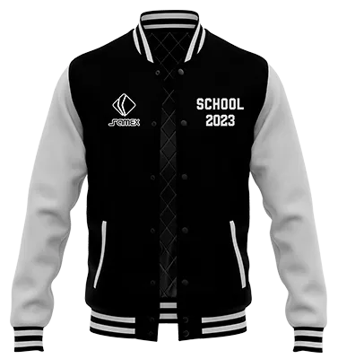 ChaquetaCasacas Promocion Cod 0019 CHAQUETA NEGRA CON MANGAS BLANCAS .