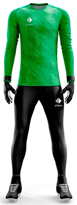 Conjunto Futbol Arqueros Cod 0007 CAMISETA VERDE CON LINEAS VERDES OSCURAS .