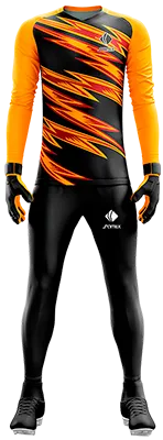 Conjunto Futbol Arqueros Cod 0075 CAMISETA AMARILLAS CON NEGRO .
