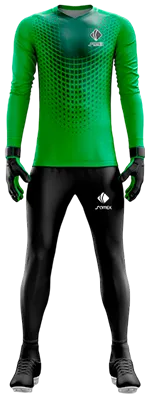 Conjunto Futbol Arqueros Cod 0076 CAMISETA VERDE CON CUADROS OSCUROS .