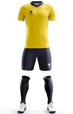 Conjunto Futbol Cod 0021 Ecuador Alterna 2022 Qatar amarillo- azul - rojo.