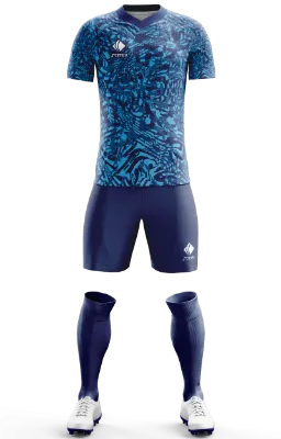 Conjunto Futbol Cod 0051 Tottenham Hotspur 2022-23 azul - celeste .