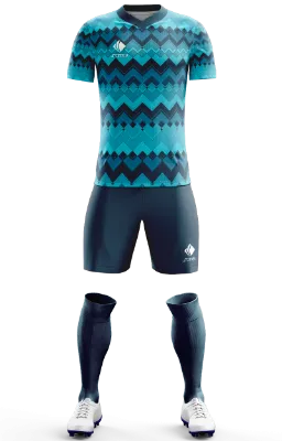 Conjunto Futbol Cod 0064 NIKE CLUB AMERICA AZUL - CELESTE- TURQUESA - ROMBOS .
