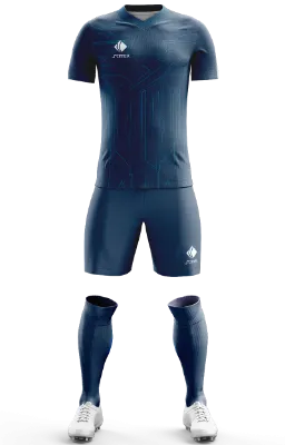 Conjunto Futbol Cod 0117 ASTRALIS 2021-22 azul - turquesa- lineas .