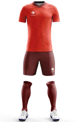 Conjunto Futbol Cod 0152 Camiseta Liverpool 2023 concept rojo - lineas .