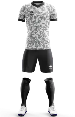 Conjunto Futbol Cod 0157 Camiseta Napoli 201920 blanco - plomo - circulos .