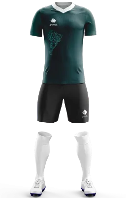 Conjunto Futbol Cod 0163 PALMEIRAS JERSEY CONMEMORATIVO verde - blanco - mapa .