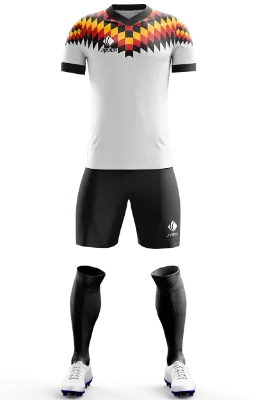 Conjunto Futbol Cod 0177 Camiseta Adidas Alemania Design Concept blanco .