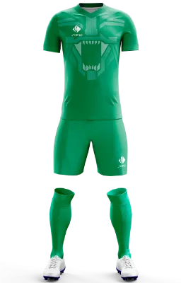 Conjunto Futbol Cod 0199 CAMERUN LOCAL 2018 verde c- cabeza de leon .