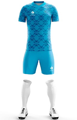 Conjunto Futbol Cod 0231 Camiseta Adidas celeste- azul- rombos .