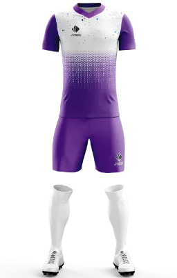 Conjunto Futbol Cod 0239 Orlando Pride 2021 blanco-morado-cubos-puntos .