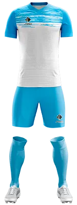 CAMISETA TOTTENHAM EDITION III BLANCO - CELESTE- LINEAS cod: 0301 .