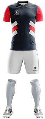 CAMISETA JERSEY ADIDAS - AJAX 2023-2024 NEGRO - ROJO - BLANCO - FRANJAS cod: 0313 .