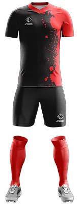 CAMISETA TCM GRUNGE DESIGN RED NEGRO - ROJO - ABSTRACTO cod: 0328 .