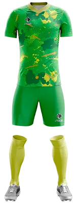 CAMISETA TEXTURA GRUNGE SOCCER VERDE - AMARILLO - ABSTRACTO cod: 0342 .