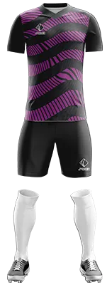 CAMISETA FLAMENGO TRAMA CONCEPT NEGRO - MORADO - FRANJAS cod: 0354 .