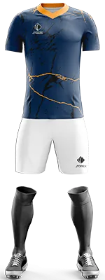 CAMISETA UCAM CF 22-23 OFICIAL AZUL - NEGRO - NARANJA cod: 0363 .
