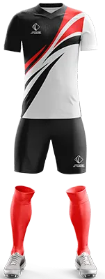 CAMISETA TAEKWONDO VECTOR CONCEPT BLANCO - NEGRO - ROJO cod: 0386 .