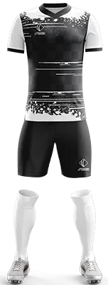 CAMISETA ATLETICO RIO NEGRO CONCEPT BLANCO - NEGRO - CUADROS GRIS cod: 0387 .