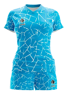 CONJUNTO DEPORTIVO VOLEY PERZONALIZADO CONJUNTO MANCHESTER CITY HOME 2020-21 CLESTE - BLANCO - LINEAS ABSTRACTAS COD: 0031 .