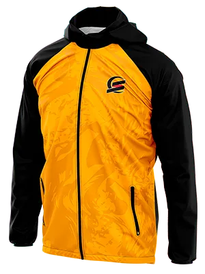 CORTAVIENTO DEPORTIVO A.D. LIBERIA CONCEPT 2024 AMARILLO - LOBOS cod: 0042 .