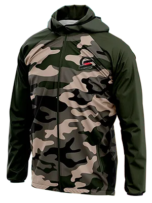 CORTAVIENTO DEPORTIVO AC MILAN CAMUFLAJE 2023 CAMUFLAJE MILITAR cod: 0043 .