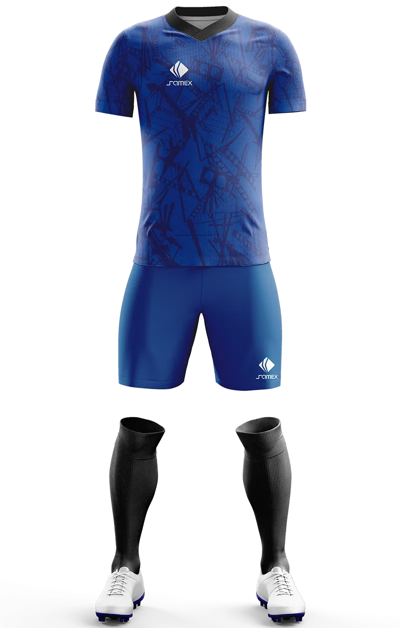 Conjunto Futbol Cod 0221 CHELSEA LOCAL 2019-2020 azul .