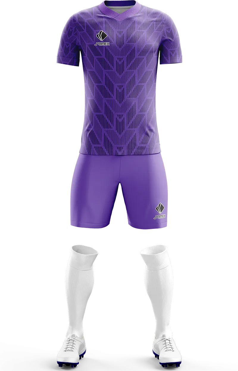 Conjunto Futbol Cod 0251 Orlando City 2019 morado - lila .