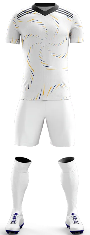 CONJUNTO FUTBOL COD. 410 BLANCO LINEAS