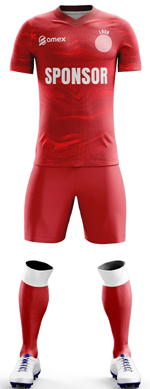 CONJUNTO FUTBOL COD. 412 ROJO