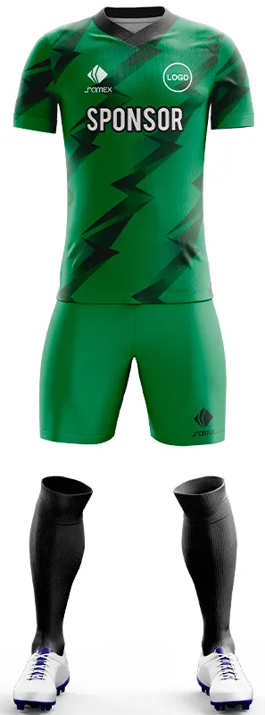 CONJUNTO FUTBOL COD. 461 VERDE