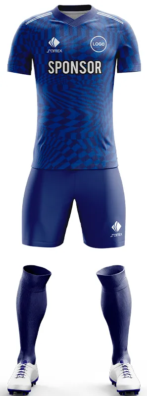 CONJUNTO FUTBOL COD. 470 AZUL