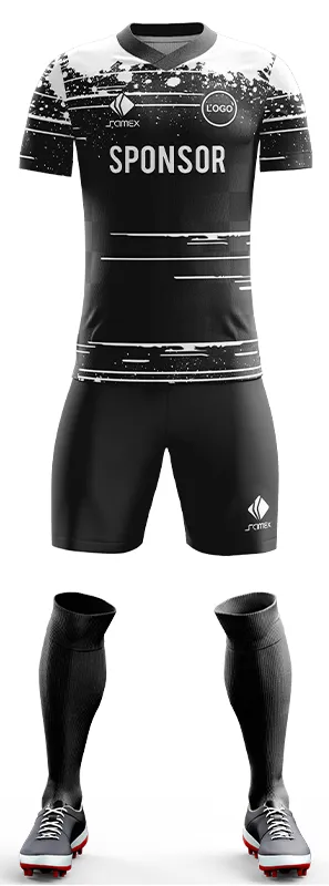 CONJUNTO FUTBOL COD. 499 BLANCO SALPICADURA BLANCA