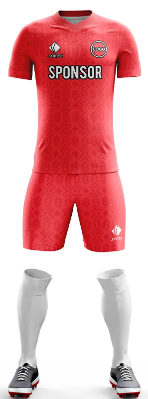 CONJUNTO FUTBOL COD. 510 ROJO