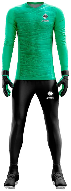 Conjunto Futbol Arqueros Cod 0093 CAMISETA VERDE .