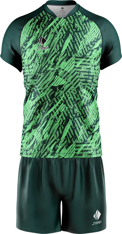 CONJUNTO RUGBY COD. 046 VERDE GRUNGE