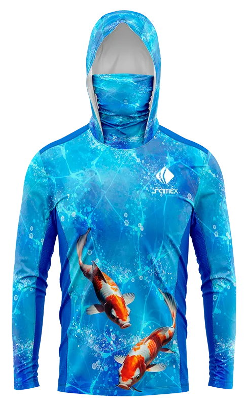 POLERON PESCA AQUA CELESTE - PESCES GOLD FISH cod: 0057 .